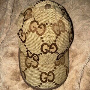 Gucci Jumbo Canvas Baseball Hat